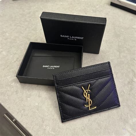 ysl business card|ysl python card holder.